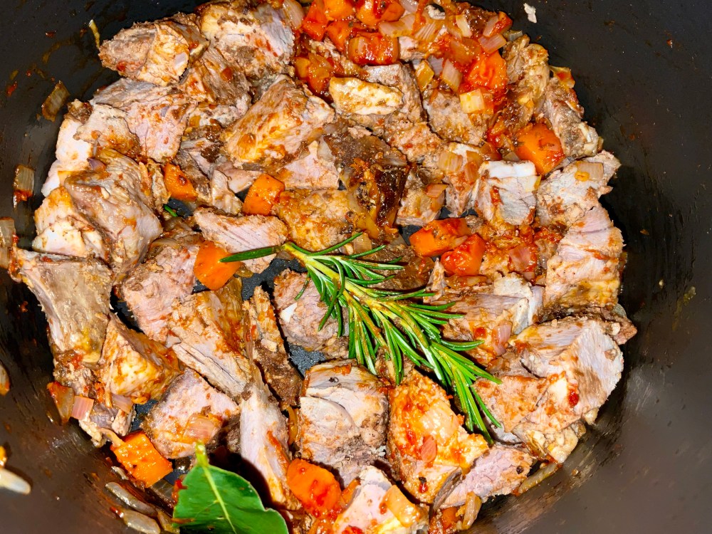 Leftover Roast Lamb Stew