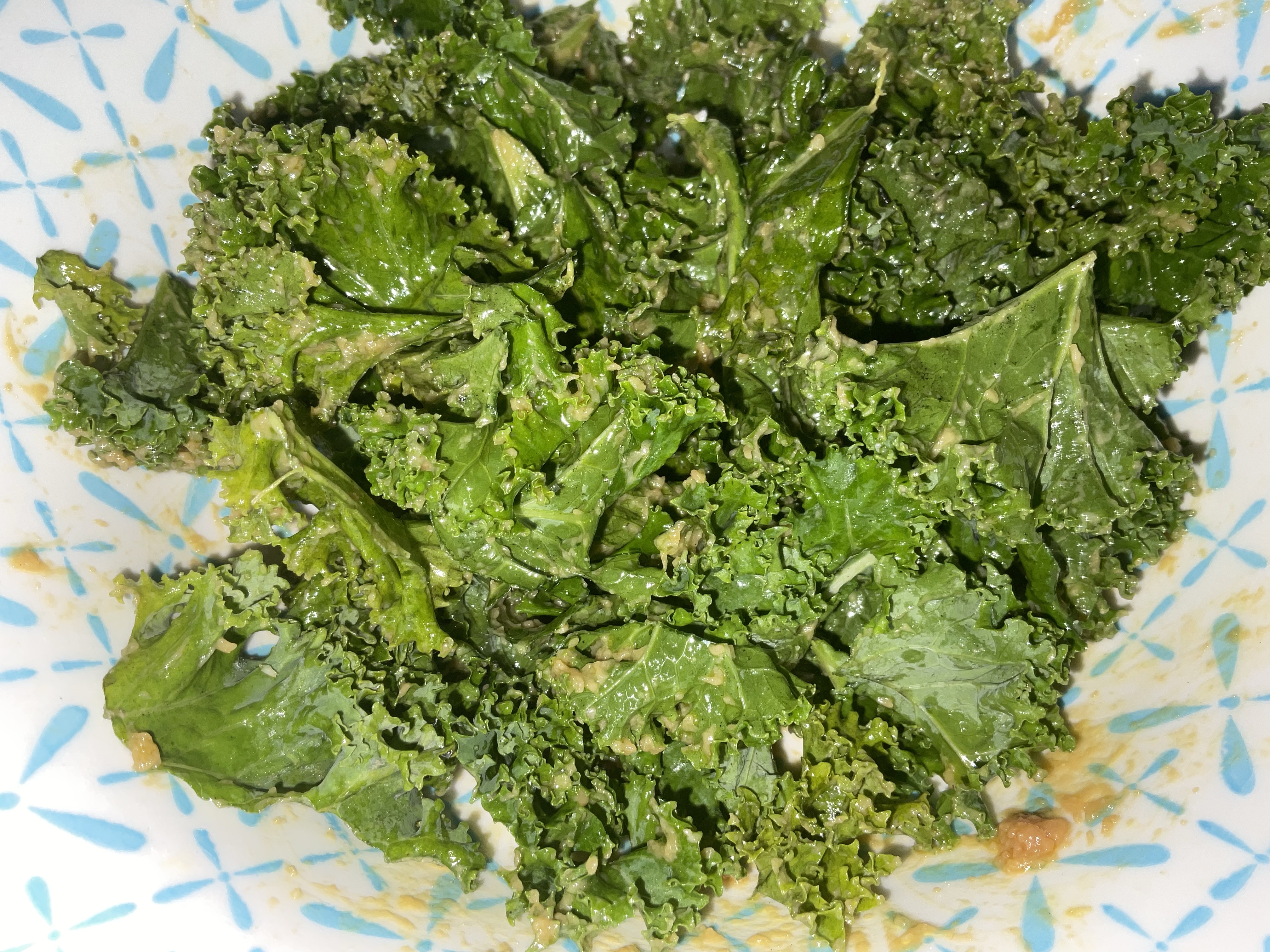 asian kale chips